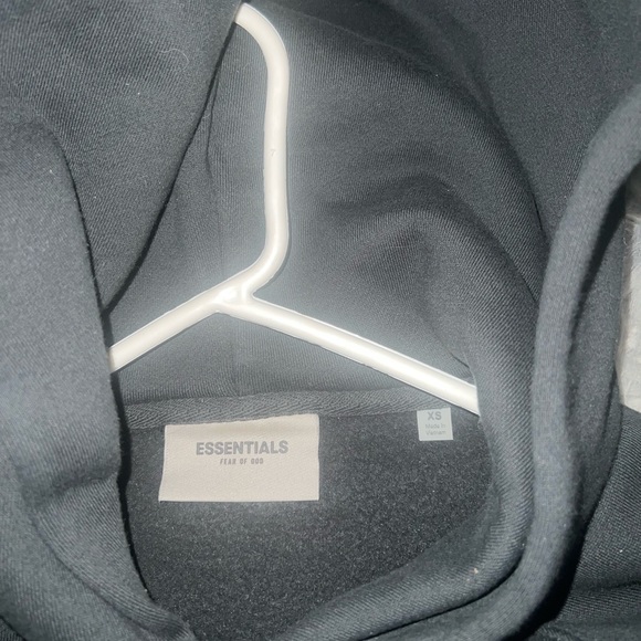 Black Essentials - Fear of God hoodie - Picture 2 of 3